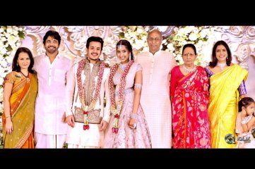 Akhil Akkineni and Shriya Bhupal Engagement Photos